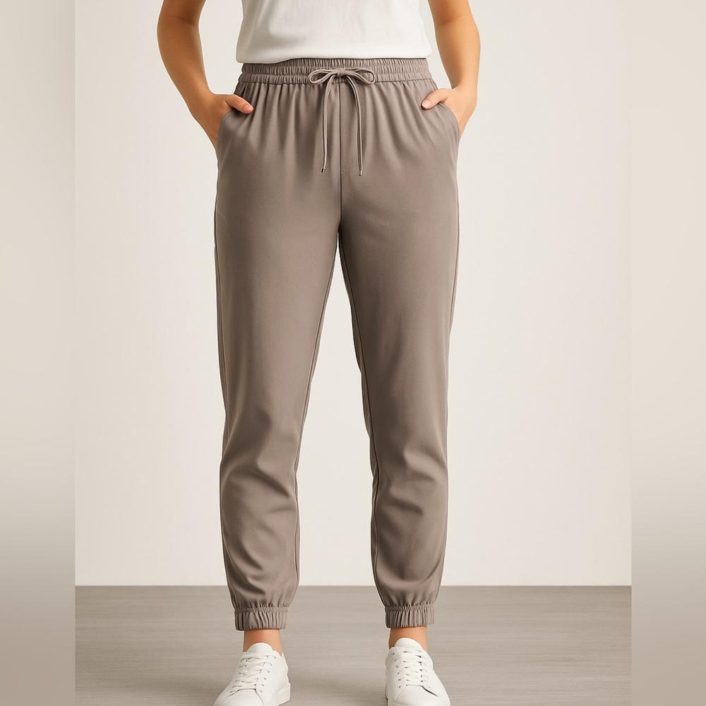 Dynamite Stone Gray Jogger Pants